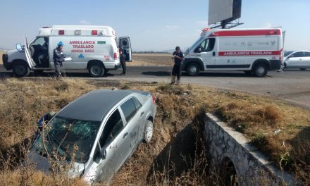 Dos lesionados en accidente en la México-Pachuca