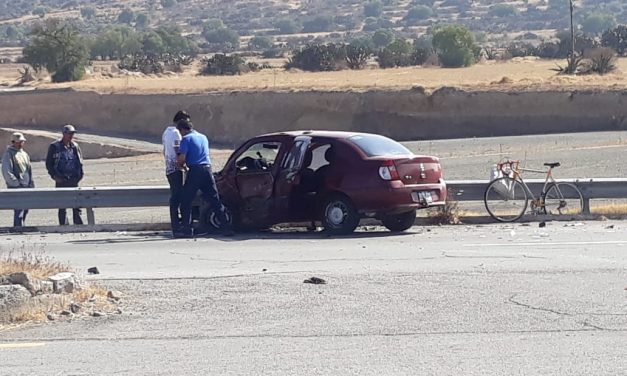 Reportan accidente en la Pachuca-Ciudad Sahagún