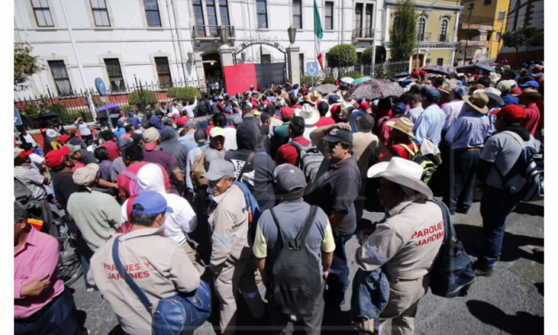 Estalla huelga en el ayuntamiento de Pachuca