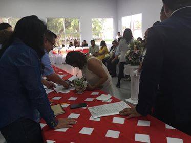 Realizan Matrimonios colectivos en Villa de Tezontepec
