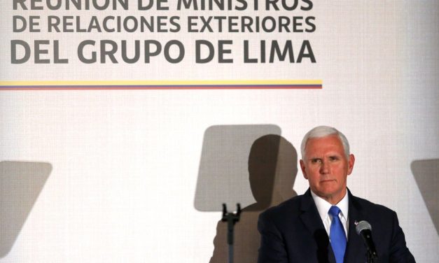 Mike Pence pide a México reconocer a Guaidó como presidente de Venezuela