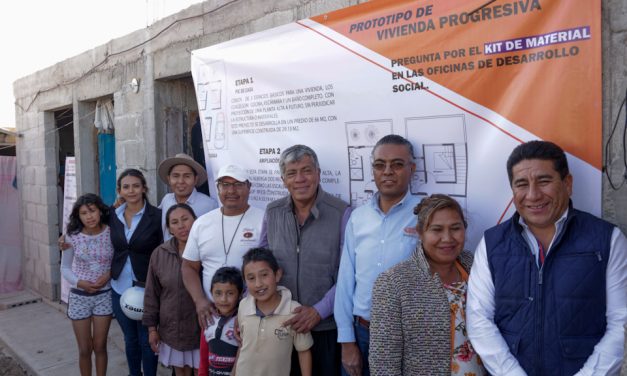 Implementan programa de Vivienda Progresiva en Tizayuca