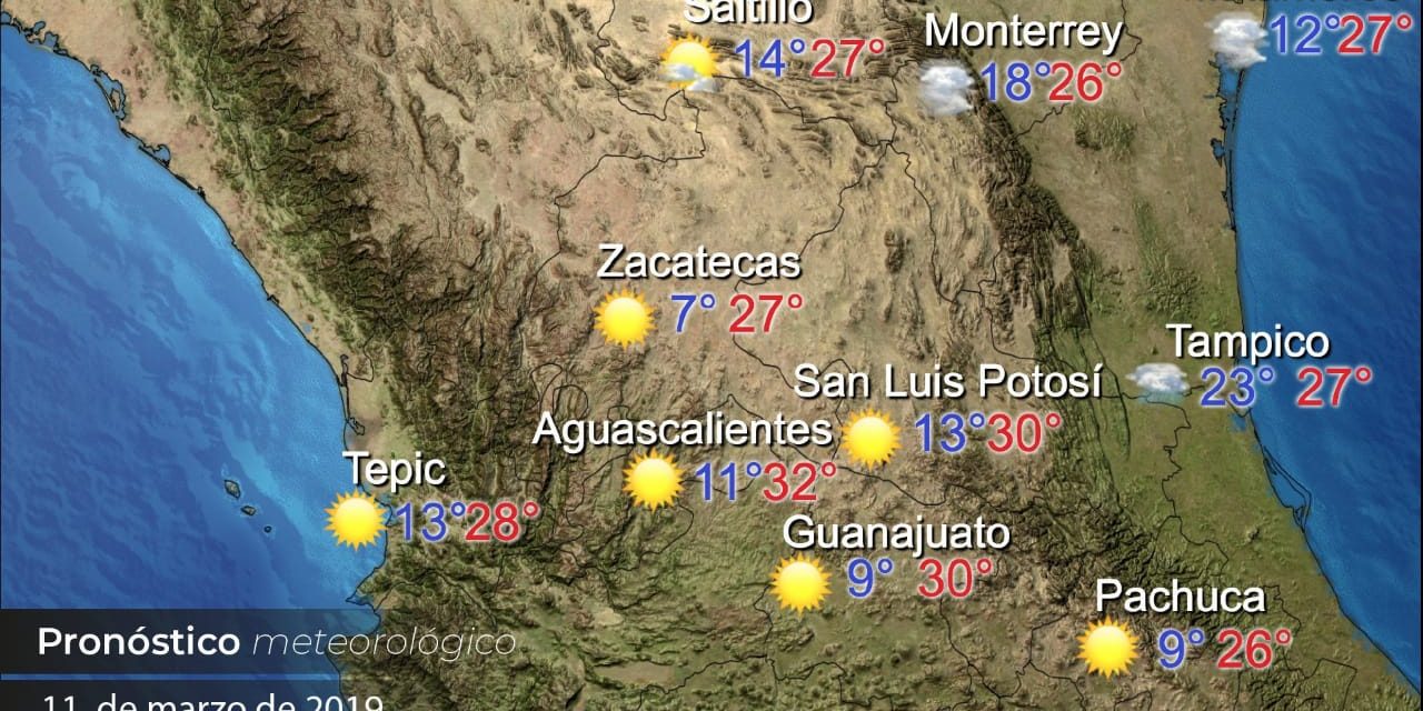 Continuará ambiente cálido en Hidalgo