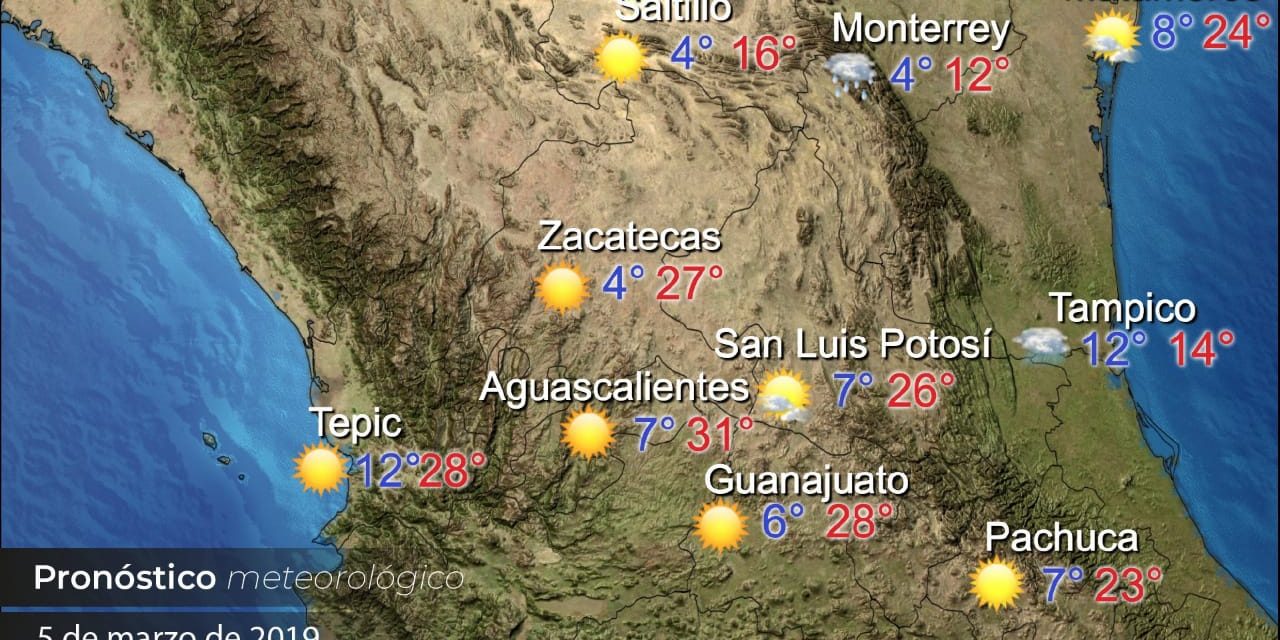 Se pronostica ambiente cálido para este fin de semana en Hidalgo