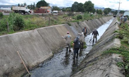Próxima semana iniciarán limpieza de drenes en Tulancingo