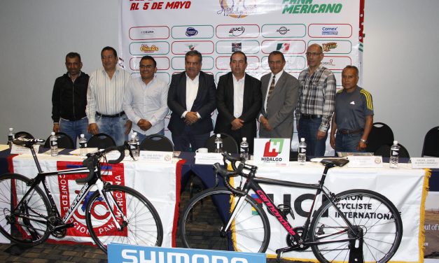 Presentaron Campeonato Panamericano de Ruta Hidalgo 2019