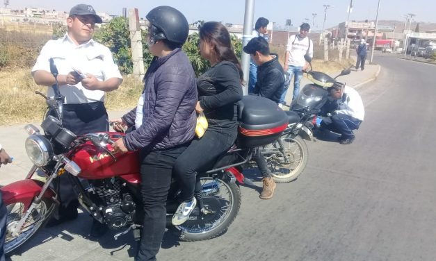 Van 14 accidentes en motocicletas en Tulancingo en este 2019