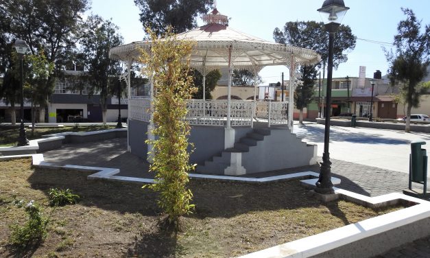 Población de Tolcayuca participará en la Remodelación de la Plaza Principal