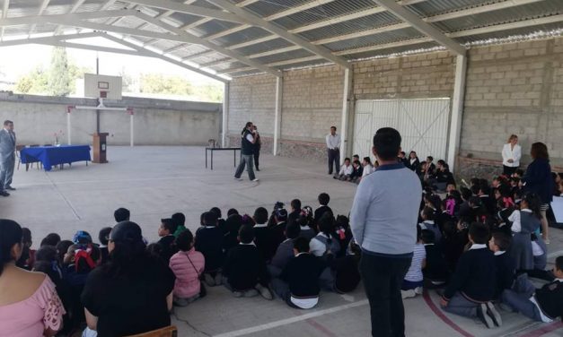 Villa de Tezontepec continúa con acciones para prevenir el delito