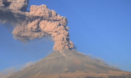 Aumenta alerta volcánica del Popocatépetl