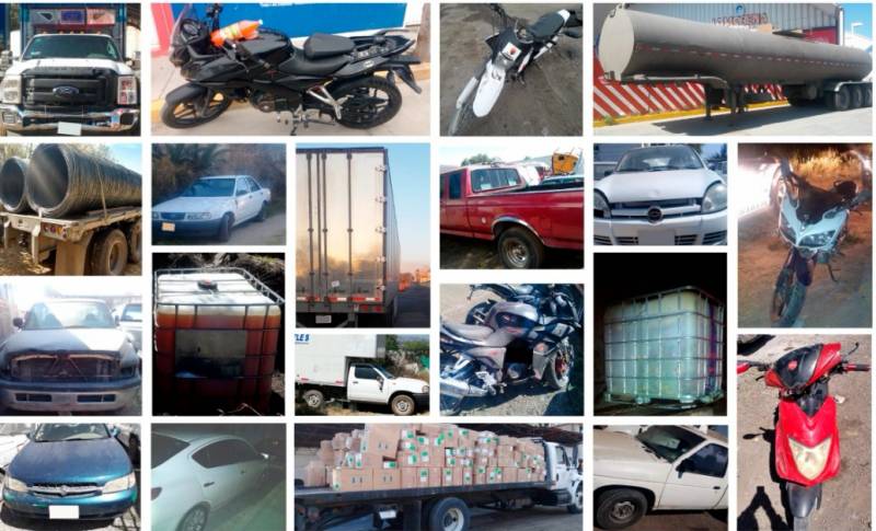 Recupera Policía Estatal 17 vehículos con reporte de robo en Tepeji