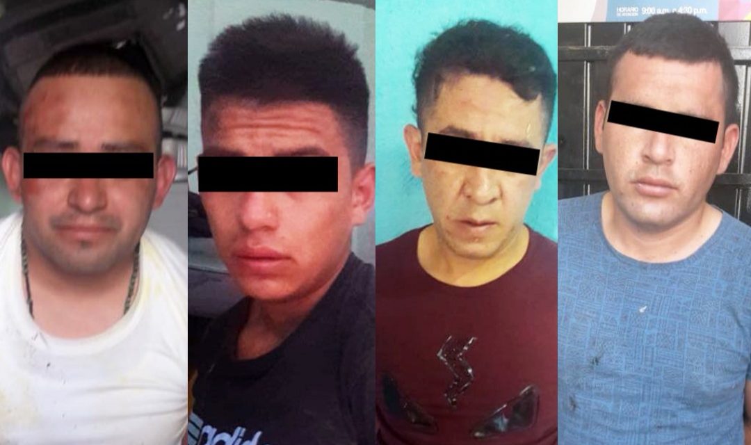 Cuatro detenidos en Zapotlán por robar camioneta cargada de cigarros