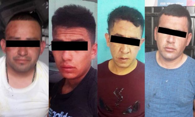 Cuatro detenidos en Zapotlán por robar camioneta cargada de cigarros