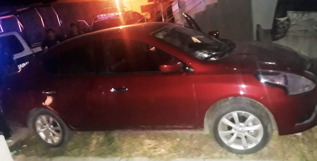 Aseguran a cinco tras presunto asalto y robo de vehículo en Tizayuca