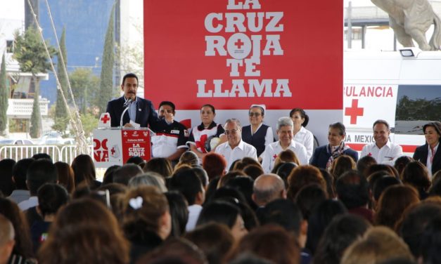 8.5 mdp, meta de colecta de Cruz Roja Hidalgo