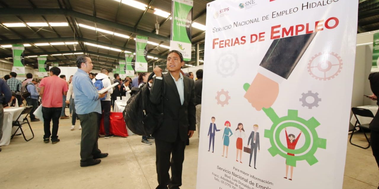 Ofertaron más de 3 mil vacantes en la Feria de Empleo Pachuca