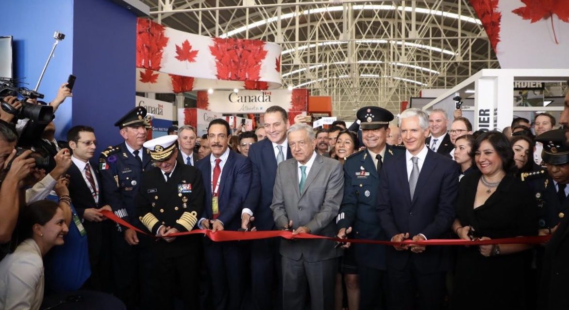Hidalgo participa en la Feria Aero Espacial México 2019 