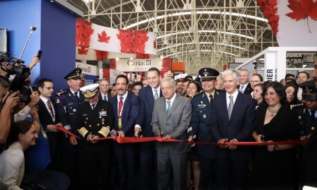 Hidalgo participa en la Feria Aero Espacial México 2019 