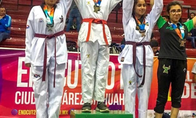Estudiantes de la Utec obtienen medallas en taekwondo a nivel nacional