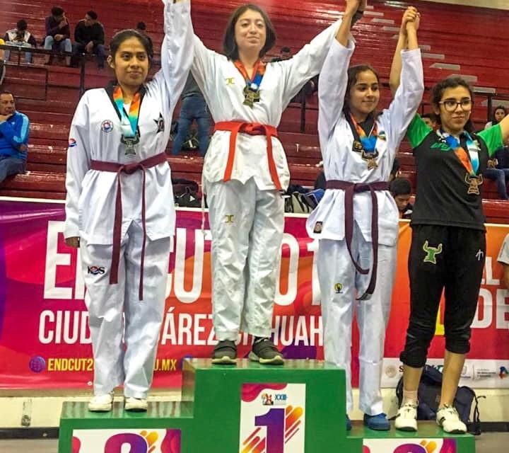 Estudiantes de la Utec obtienen medallas en taekwondo a nivel nacional