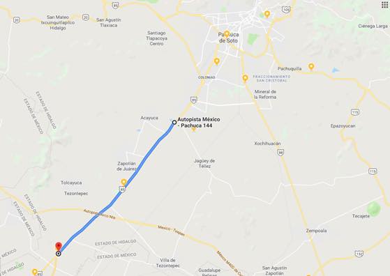 Centro SCT Hidalgo inicia rehabilitación de la carretera federal México-Pachuca