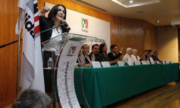 Ratifican a Érika Rodríguez como presidenta del PRI