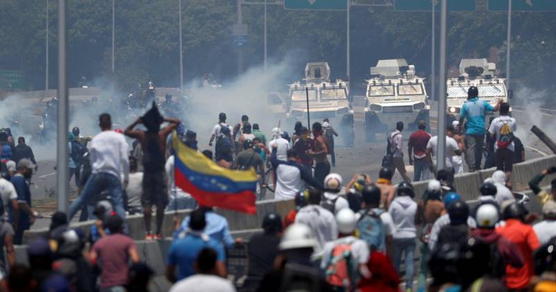 Enfrentamientos en Venezuela por Operación Libertad convocada por Guaidó