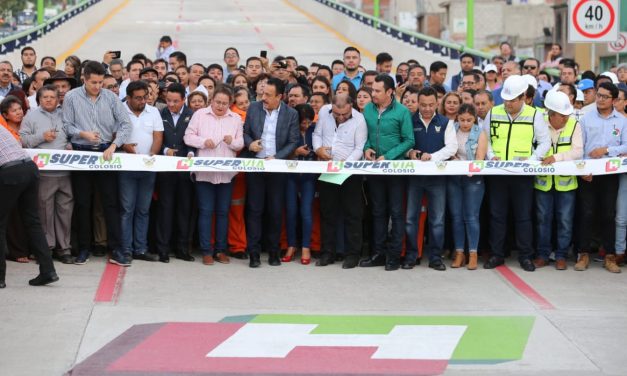 Inaugura Fayad primera etapa de supervía Colosio