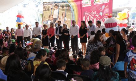 Durante una semana se celebran a más de 20 mil niños de Tizayuca
