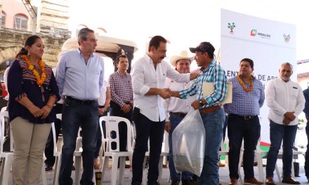 Hidalgo Te Nutre apuesta por la seguridad alimentaria de 55 000 familias