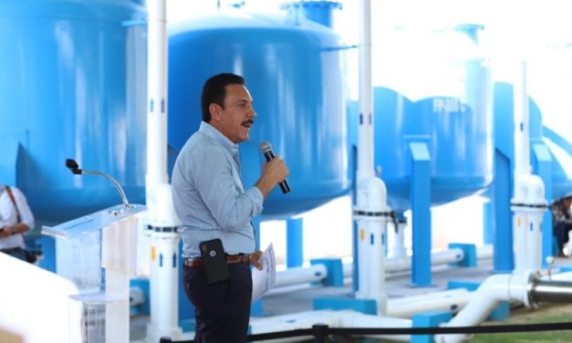 En marcha, planta potabilizadora de agua en Progreso