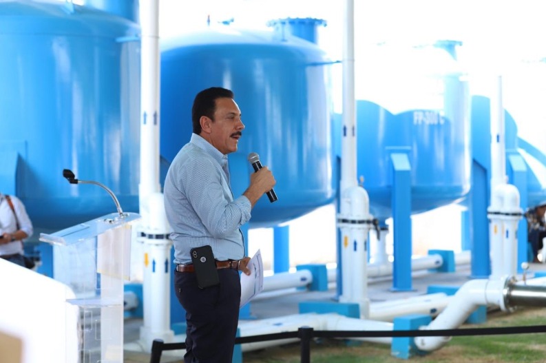 En marcha, planta potabilizadora de agua en Progreso