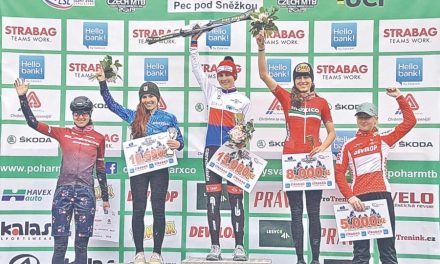 Bronce para Daniela Campuzano en Copa de Ciclismo de Montaña en República Checa