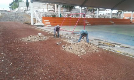 Mejoran espacios públicos en Tolcayuca