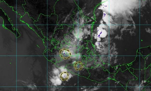 Continúa probabilidad de lluvias; puede haber tormentas fuertes