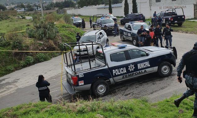 Un muerto y dos heridos, saldo de asalto en Zempoala en entrega de apoyo a adultos mayores