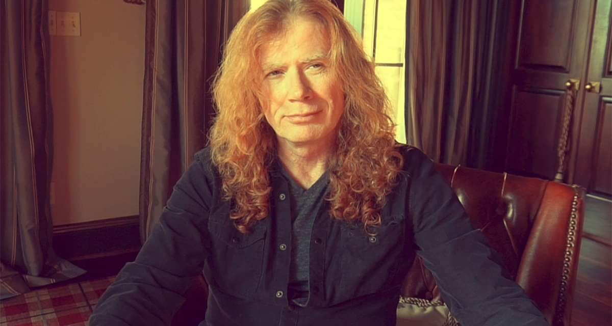 Dave Mustaine, líder de Megadeth, fue diagnosticado con cáncer de garganta