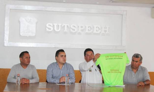 Presentaron la tradicional carrera Atlética SUTSPEEH