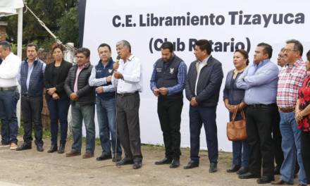 Arrancan nuevas obras conjuntas SOPOTH y Ayuntamiento de Tizayuca