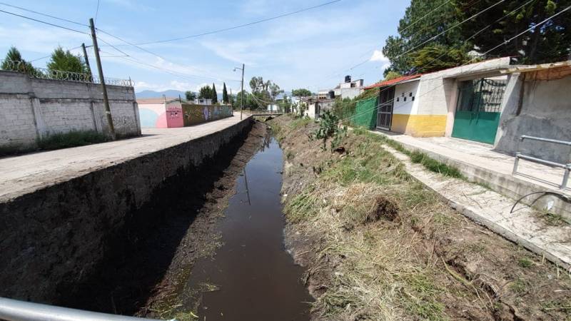 Piden concluyan trabajos de desazolve en Río Grande en Tulancingo