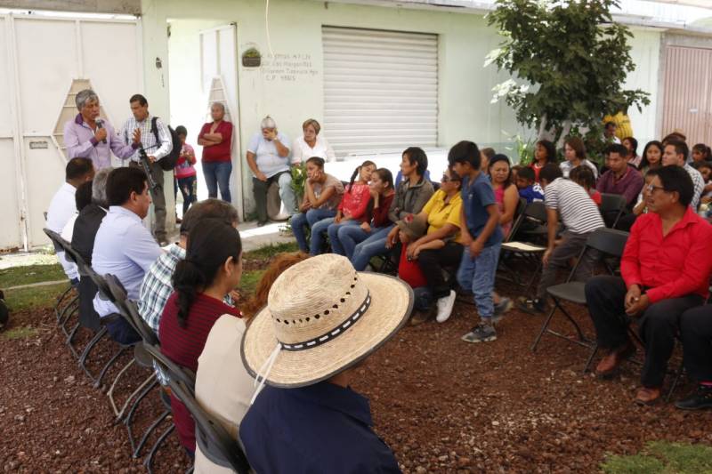 Ayuntamiento de Tizayuca destina más obras para abatir el rezago social en El Carmen