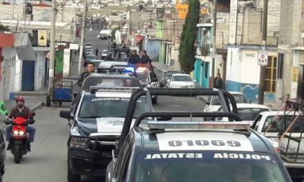 Mejoran estrategia policial en Tulancingo