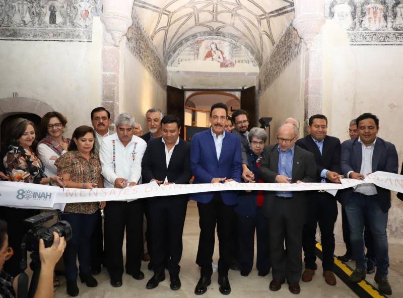 Inaugura Fayad exposición con piezas restauradas por INAH