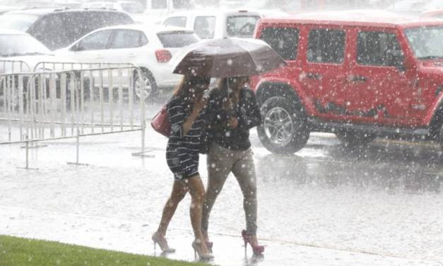 Prevén lluvias intensas en las siguientes horas