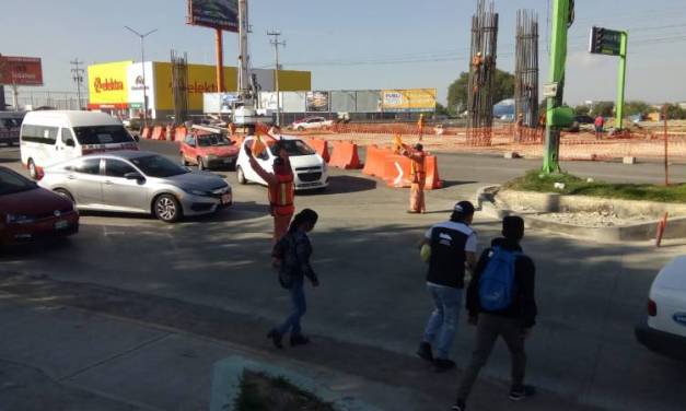 Continúan trabajos en Supervía Colosio