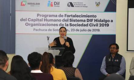 Más de 60 Organizaciones de la Sociedad Civil serán capacitadas a través del Programa de Fortalecimiento del capital humano