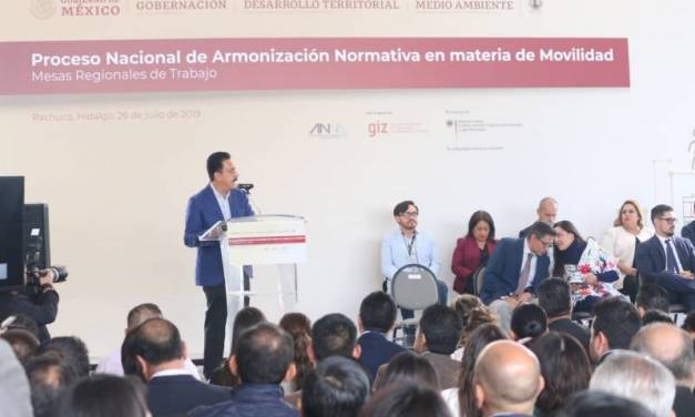 Inicia en Hidalgo proceso nacional para reformar Ley de Movilidad