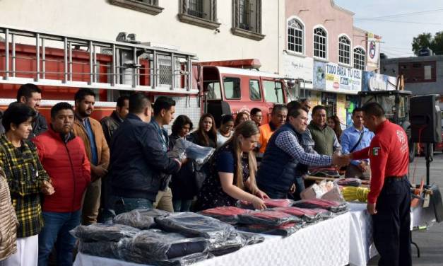 Conmemoran el Día del Bombero en Zapotlán de Juárez