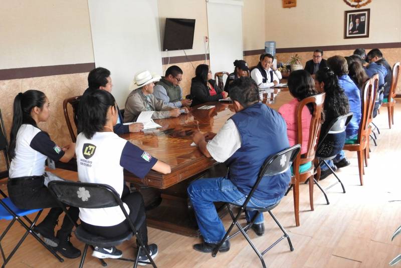 SSPH capacita a delegados comunitarios de Tolcayuca y Zapotlán