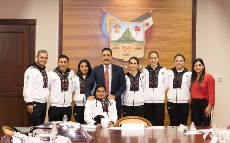 Reconoce Fayad a deportistas que participaron en Panamericanos